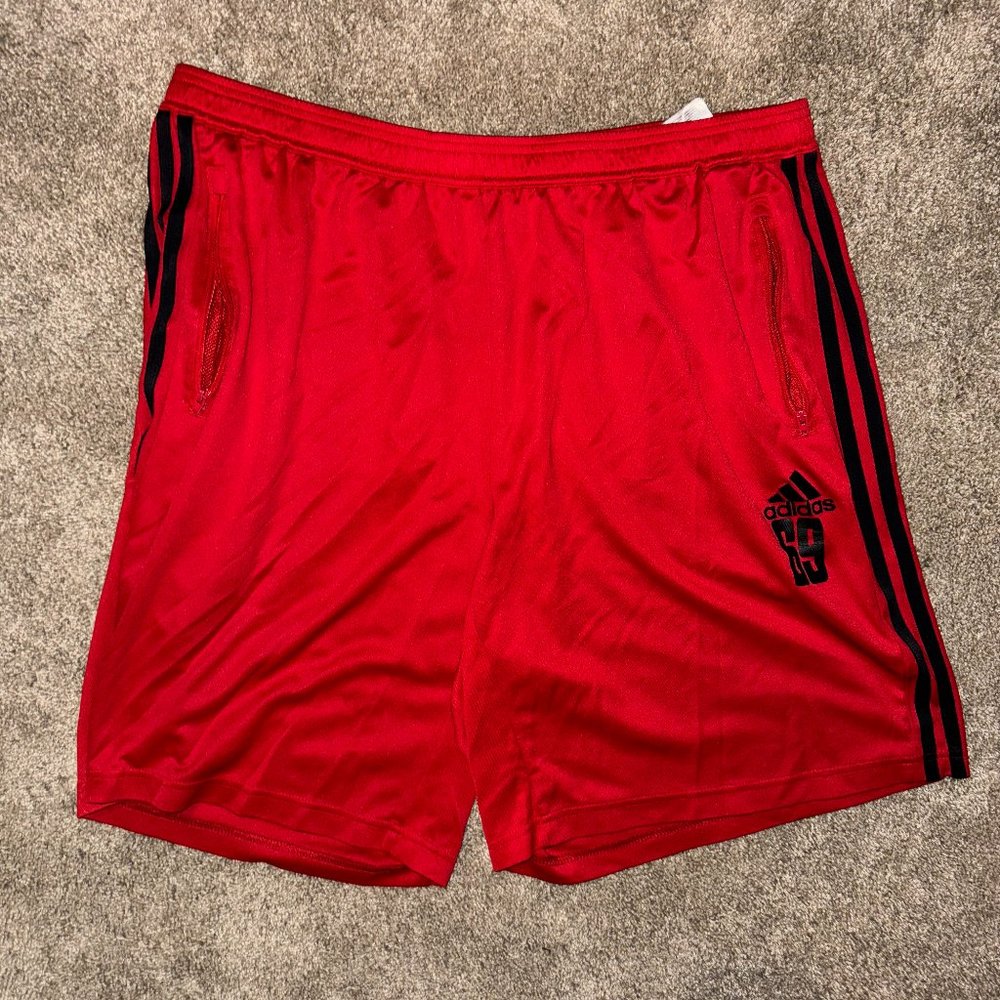 Adidas Red Shorts XXL #69